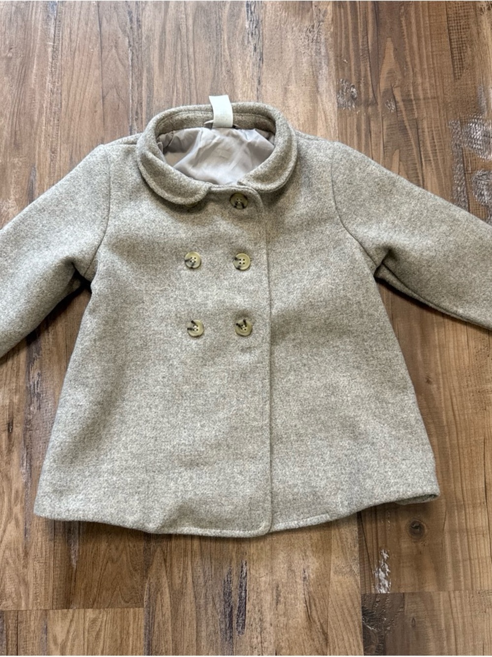 H&M Girls' Coat in Light Beige